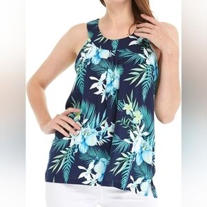 Hawaii Hangover Floral Tank Top Size 2XL